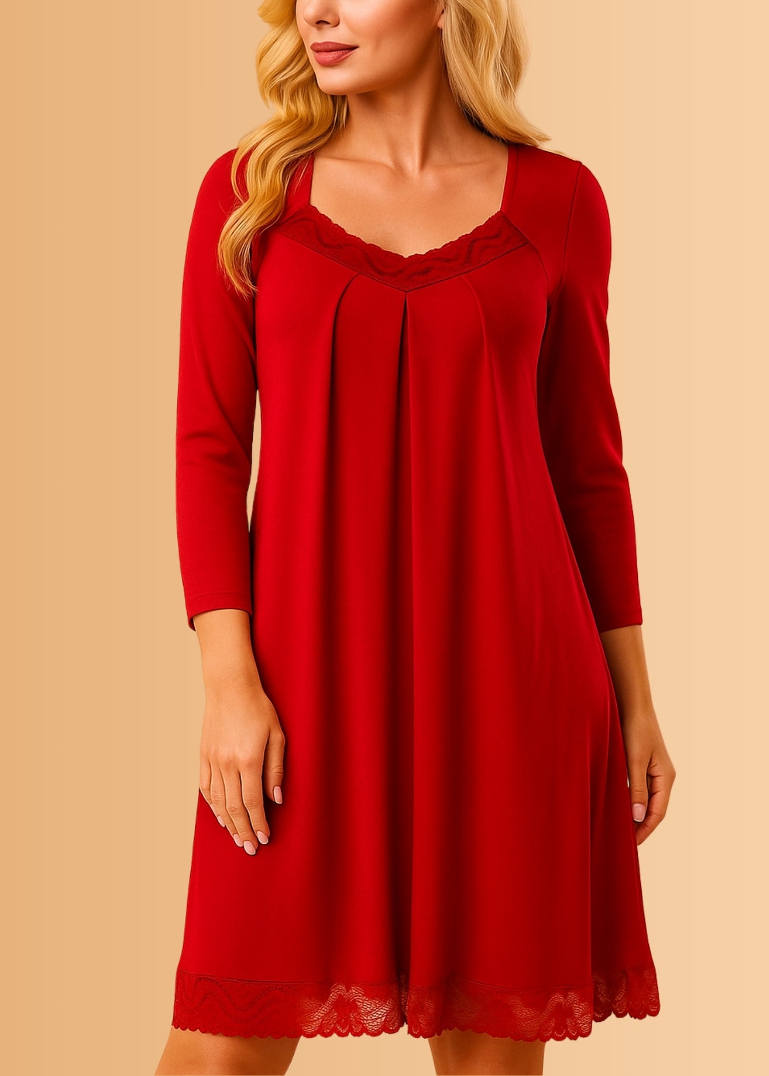 Stylish Nightgowns Laura Long Sleeve