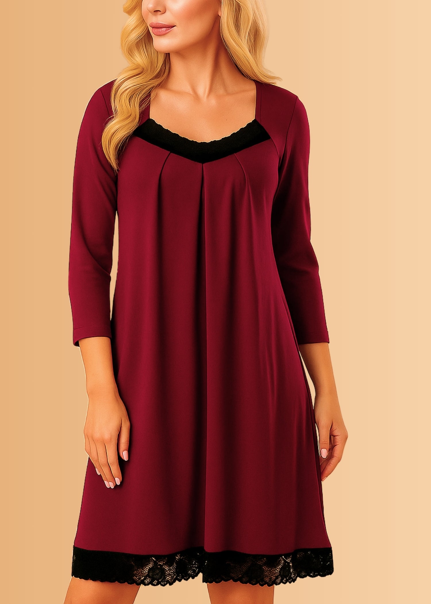 Stylish Nightgowns Laura Long Sleeve