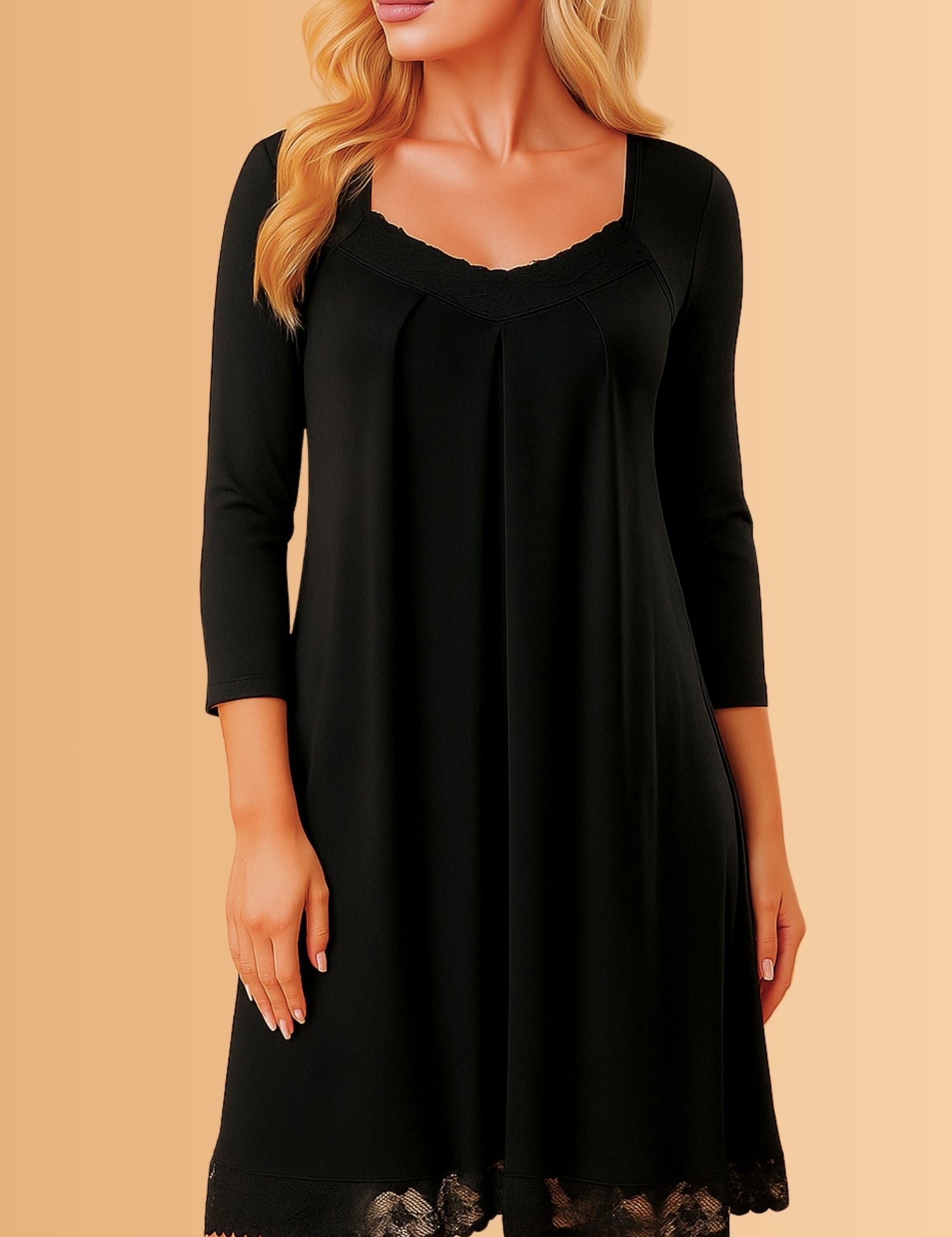 Stylish Nightgowns Laura Long Sleeve